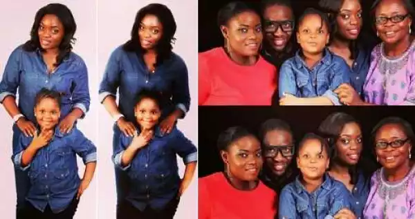 #BBNaija: See Lovely  Photos Of Bisola And Her Cute 7 year Old Daughter